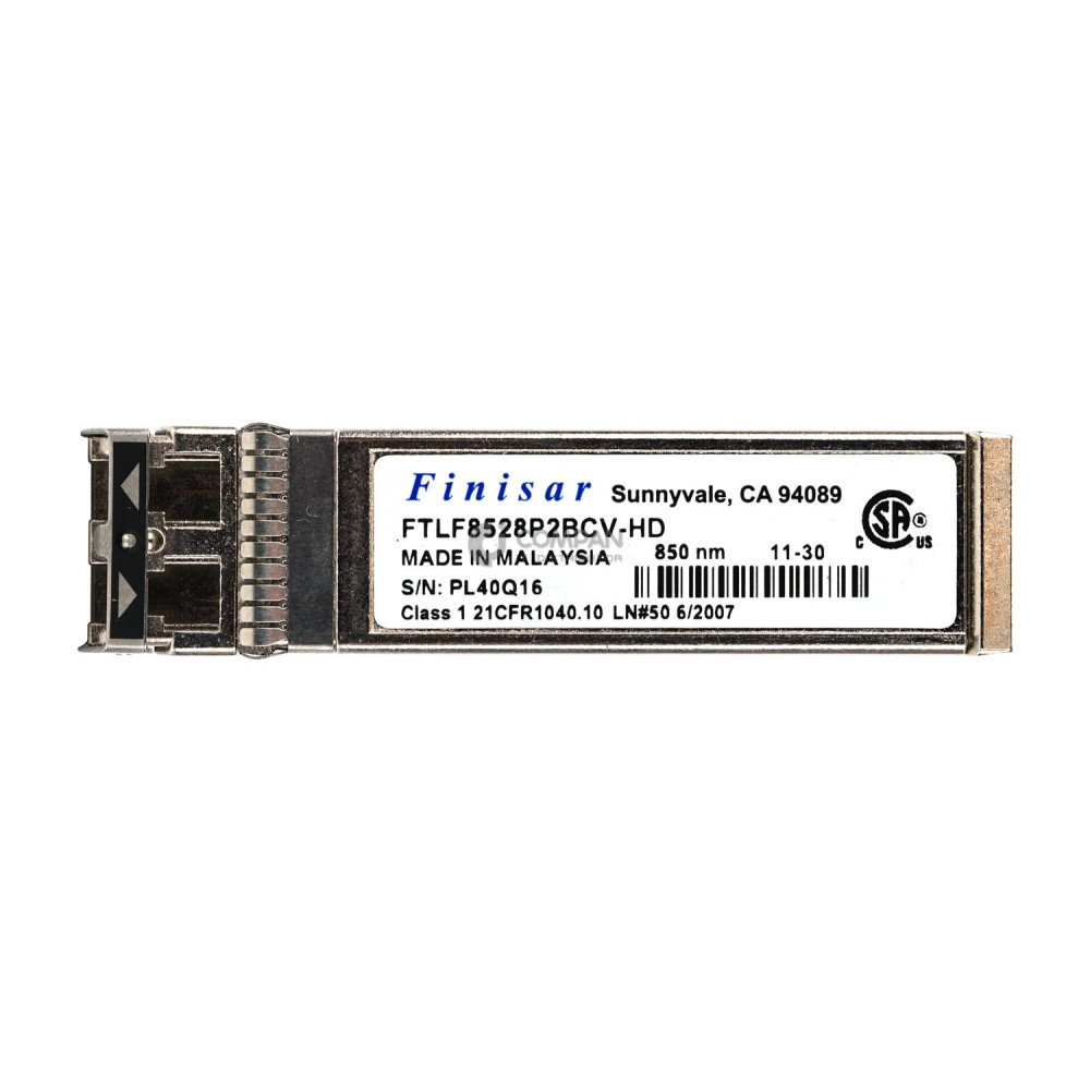 FTLF8528P3BNV-EM FINISAR 8GB SFP+ SW 150M 850NM TRANCEIVER